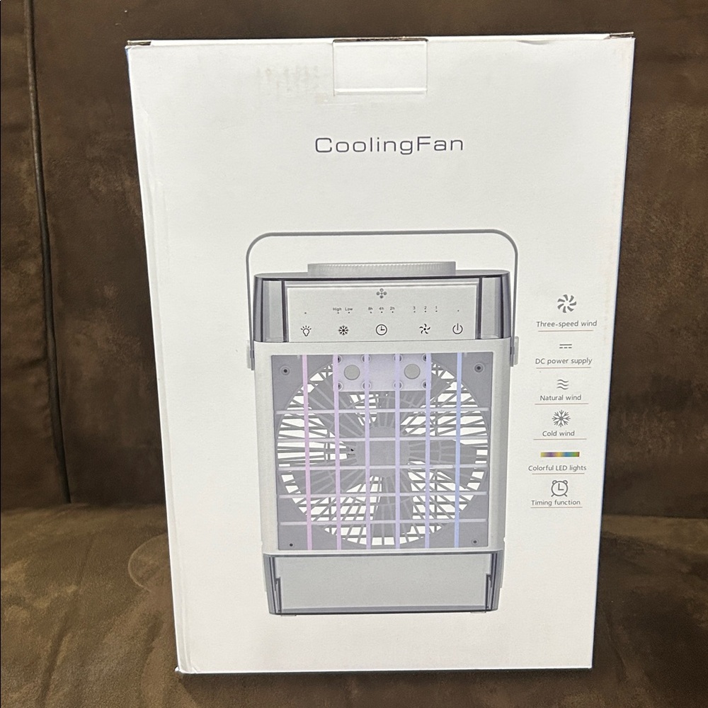 Cooling Fan Portable Air Conditioner for Small Spaces from Amazon NEW - Picture 2 of 6